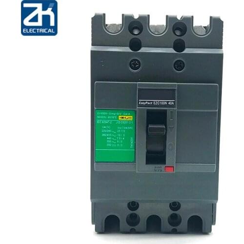 EZC100F/H/N Molded Case Circuit Breaker 60A 80A 100A MCCB
