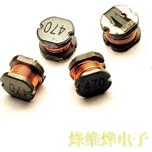 Free shipping SMD power inductors CD54 47UH word mark 470 ( 50 )