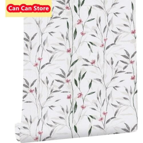 Flower Wallpaper Floral Self Adhesive Papers Vinyl Murals hand-paintedWall Design for Walls Bedroom Home Decor