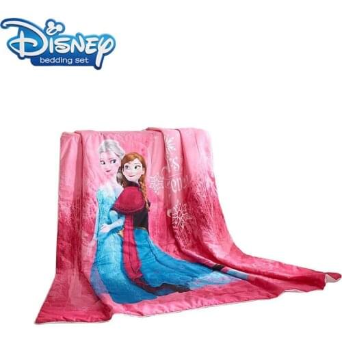 Disney Authentic FROZEN Elsa and Anna Quilts Blanket Summer Comforter Bedding Cotton Covers Childrens Girls Kid Bedroom Decorat
