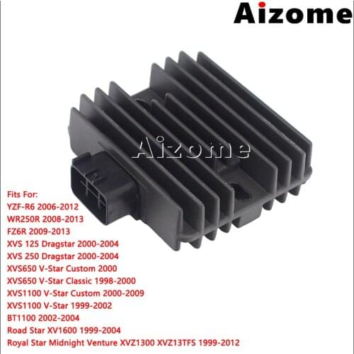 For Yamaha YZF-R6 WR250R FZ6R Voltage Regulator Rectifier SH650D-11 For XVS 125 250 Dragstar XVS1100 XVS650 V-Star Motorcycle