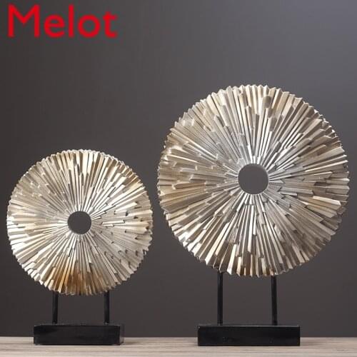 Chinese Zen Cylinder Screen Ornaments Home Living Room Hallway Decoration Hotel Art Furnishings