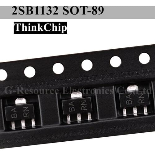 100pcs) 2SB1132 BA SOT-89 SMD Crystal triode B1132 (Marking BARN )