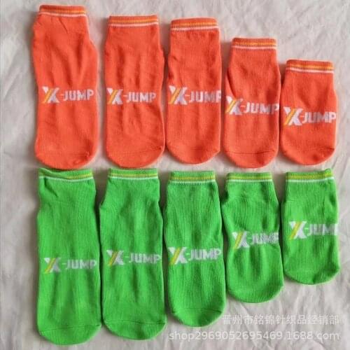 1 pair Autumn/Spring/Summer Warm Non-slip Floor Socks Boy and Girl Home Socks Cotton Candy Colorful Socks