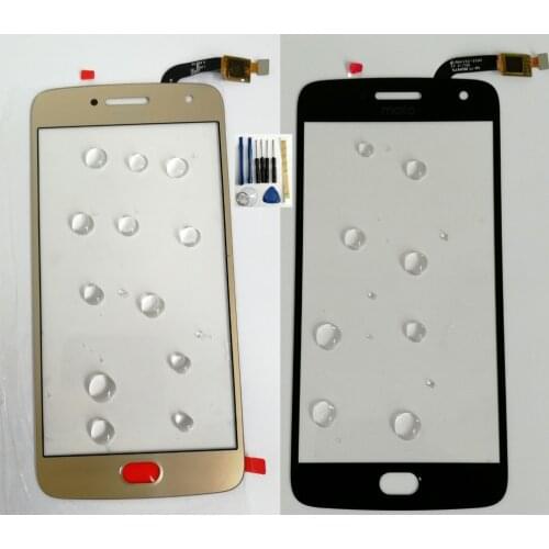 Shyueda 100% New For Motorola Moto G5 PLUS XT1681 XT1682 XT1683 XT1684 XT1685 XT1686 XT1687 Outer Front Glass Touch Screen