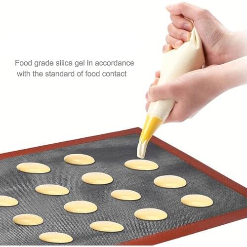Perforated Silicone Baking Mat Non-Stick Heat Resistant Oven Sheet Liner Bakery Tool For Cookie Bread Macaroon Kitchen Bakeware