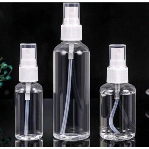 Plastic perfume spray bottle outdoor lotion storage bottle 100ml Mist sprayer 200pcs