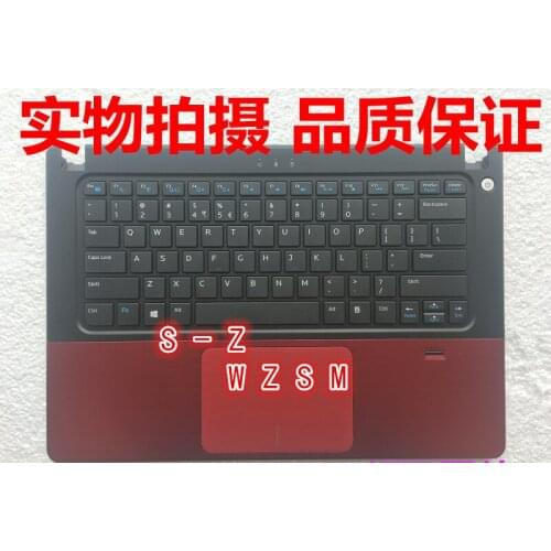 Genuine new original upper cover cshell keyboard bezel For DELL VOSTRO V5460 5460 5470 P/N:56M9 US Keyboard Palmrest Touchpad