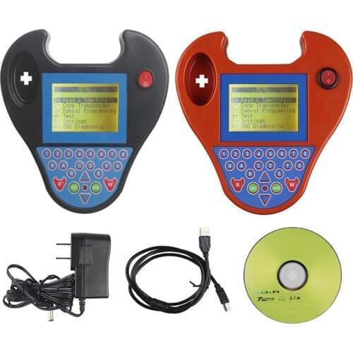 Mini Zedbull V508 Smart Key Transponder Programmer PC USB Cable Power Adapter CD Tool Key Clone Transponder Dropshipping