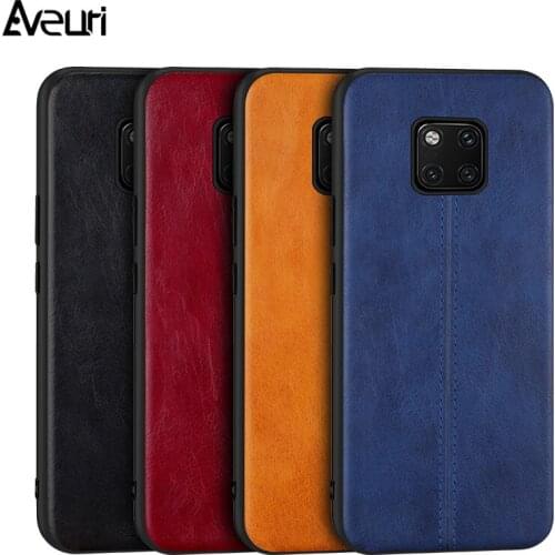 Luxury Leather Phone Case For Huawei Mate 20 30 Lite Pro 20X Y7P Nova 3 3i 4 5 5i 6 Honor 7A 9X View 30 Pro 8S Play3 Cover Coque