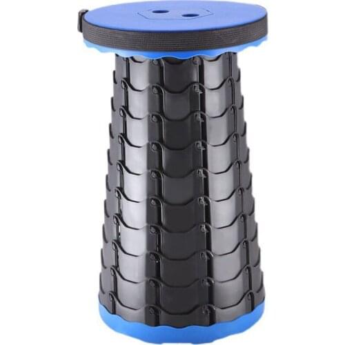 Furniture Retractable Stool Chairs Portable Stool Lounge Folding Chair Camping Stool Foldable Convenient Fishing Outdoor Chair