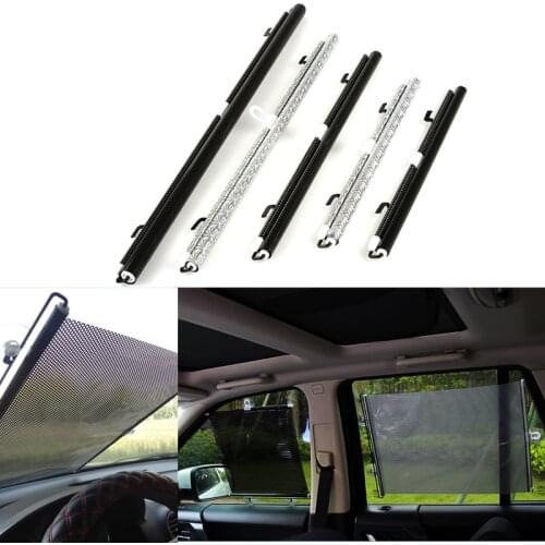 Car Windshield Retractable Sun Shade,Car SunShade to Keep Your Vehicle Cool Prevent UV Sun into The Car,for Windshields Various