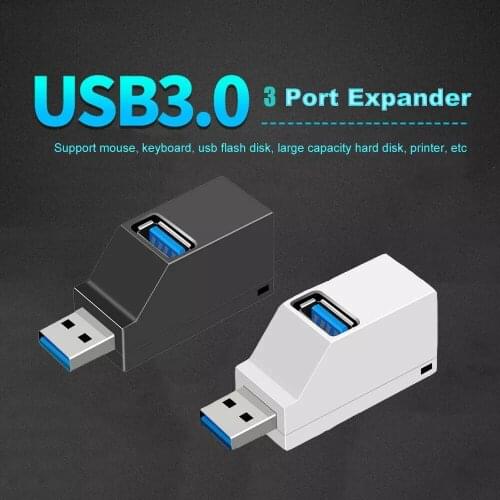 3 Port USB Hub Mini USB 3.0 2.0 High Speed Hub Splitter Box For PC Laptop U Disk Card Reader For Mobile Phone Hub