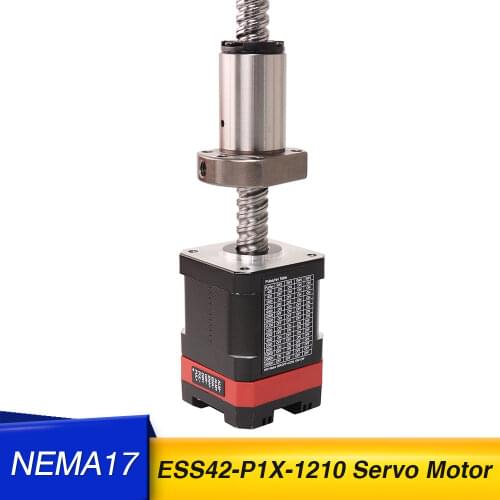 3PCS Ess42hs48-p1X ball screw motorsfu1210motor length 48mm servo drive stepper motor and drive hybrid screw motor closed loop
