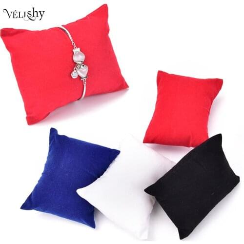 5pcs/lot Jewelry Bracelet Bangle Pillow Display Holder Watch Holder Display Bracelet Pillow Cushion