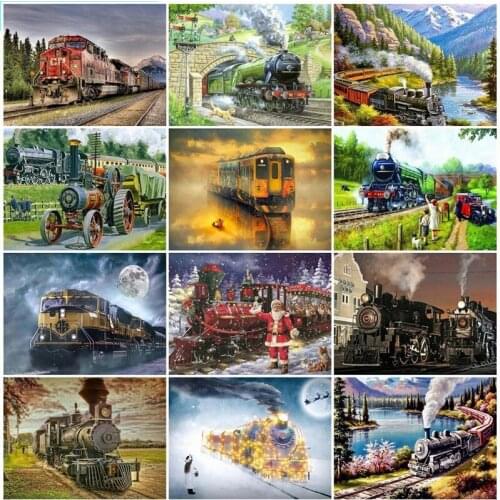 5D DIY Diamond Embroidery Landscape Lighthouse Diamond Painting Full Round/Square Mosaic Picture Of Rhinestone Home Decor Gift