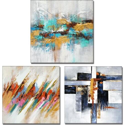 Abstract Oil Painting 100% Hand Painted Colorful Wall Art Picture On Canvas For Home Decor Modern Abstract Artwork Painting