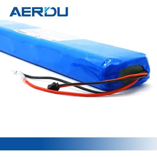AERDU 36v 14ah 10s4p 37V18650 Lithium Battery Pack for FLLDO D1 D2 Electric Car Bicycle Motor Scooter with 25A BMS 3500mah 600w
