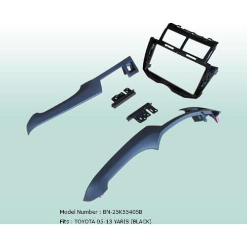 Car Fascias Stereo Audio Panel Navigation Frame Dash Kit For Yaris 2005 2006 2007 2008 2009 2010 2011 2012 2013