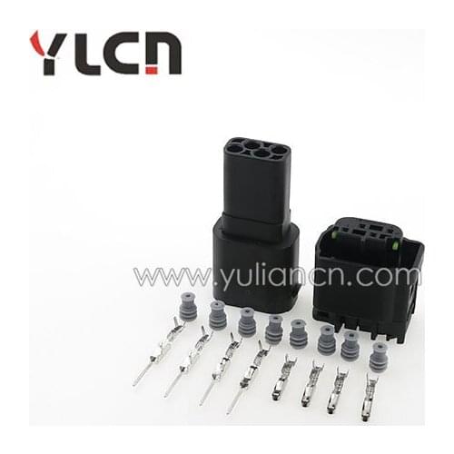 Free shipping 5 sets anto wire harness connector plug + socket + terminal