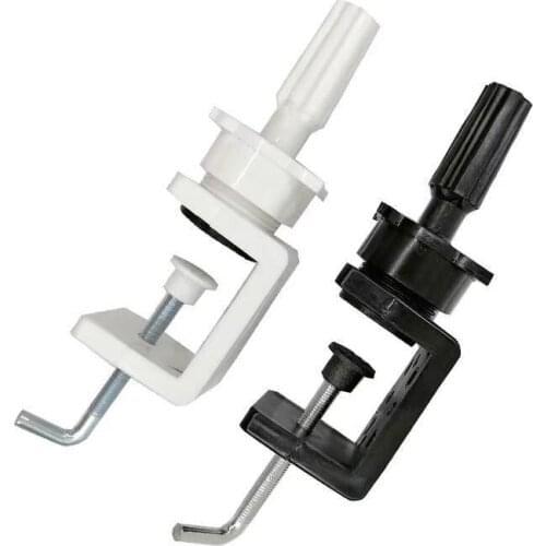 White Black Teaching Head Model Head Holder With Built-in Steel Plate Holder Hair Dresser Hair Model Head Table Top Wig Holder