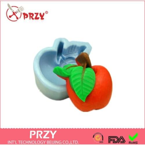Soap Mold Cake Decoration Mold Handmade Soap Mold Wholesales Eve Apple Modelling Silicon Sell Hot DIY 3D Christmas Moulds PRZY