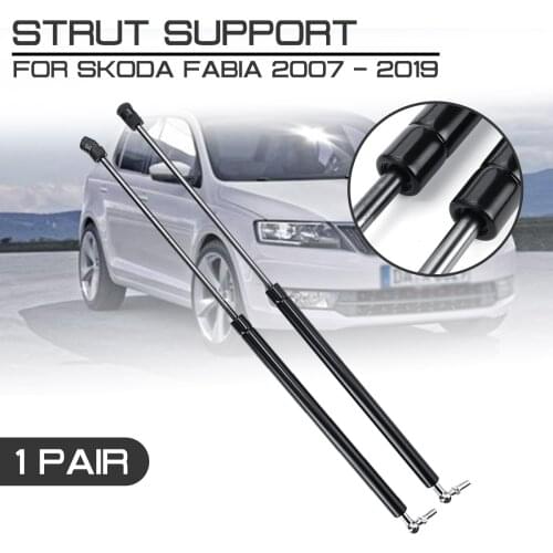 Car Interior Refit Bonnet Hood Gas Shock Lift Strut Bars Support Rod For Skoda Fabia 2007 2008 2009 2010-2019