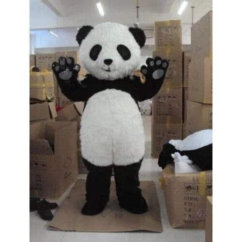 Halloween Costumes for Women and Man Panda Fursuit Custom Walking Doll Mascot Adult Size Cosplay Party Dress Up Stage Props