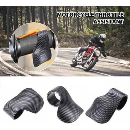 Motorcycle Throttle Assistant Wrist Universal Carbon Fiber Acceleration Handlebar Fixing Clip For Auxiliary Tools Accessories