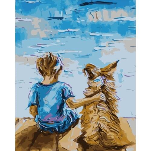 Anthem Great 40x50cm Oil Painting By Numbers Diy Paint By Numbers On Canvas Home Decor Frameless Digital Painting