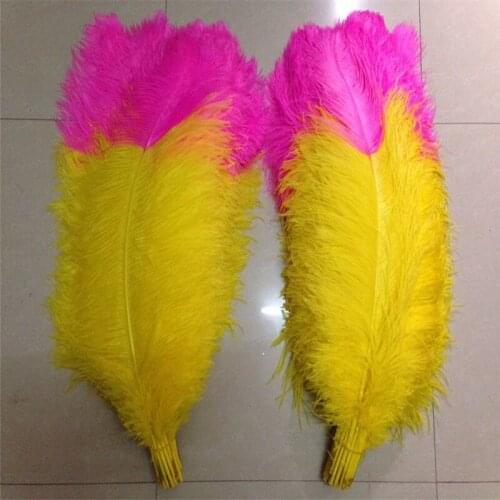 The New 50pcs/lot Beautiful Ostrich Feather 60-65cm/24-26inches Carnival Jewelry Wedding for Christmas Dancers Plumes
