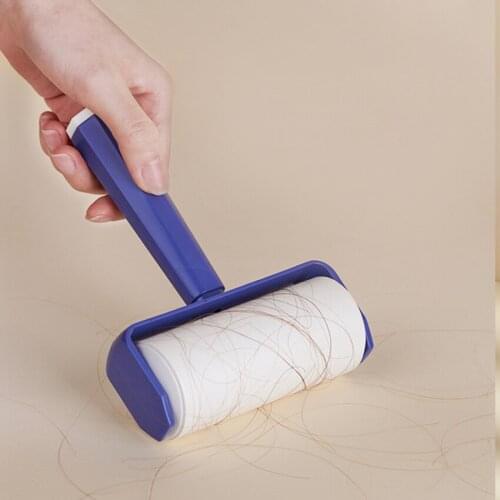 Lint Roller, Extra Sticky Lint Roller Pet Hair Remover Brush with Easy Tear Sheets, 50 Sheets in Total, for Clothes, Furniture