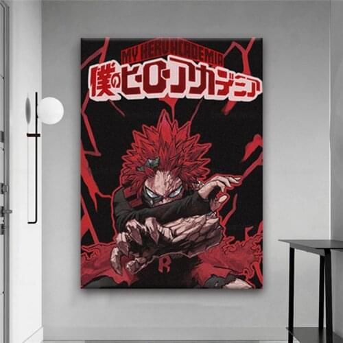 Modern Home Decor Poster Print Eijiro Kirishima Kimetsu No Yaiba Anime Picture Wall Art Canvas Painting Wall Decor Living Decor