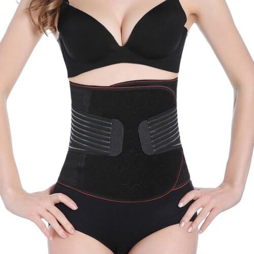 Women Shaper Waist Trainer Slimming Belt Exercise Fitness Shapewear Burn Fat Firm Abdomen Control Gym Trainer Waist Support