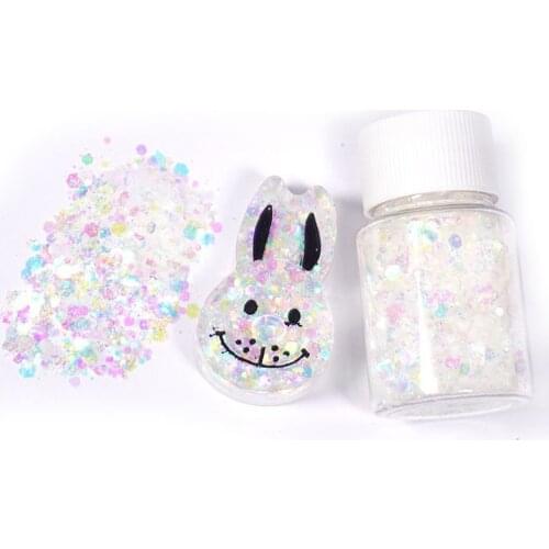 10g Illusory Color Handmade Glitter Sequins Mixed Crystal Epoxy Mold Quicksand Oil Decor Sequins Jewelry Making Fillings E56C