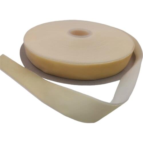 25MM Nylon Cream Velvet Ribbon Single Face for Wedding Decoration Gift Wrapping DIY Hair Bowknot Sewing 25yards Roll