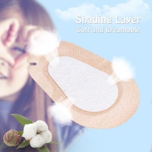 60Pcs(=3packs) Breathable Eye Patches for Children Orthoptic Amblyopia Eye Correction Training Pad Covers Adhesive Bandages