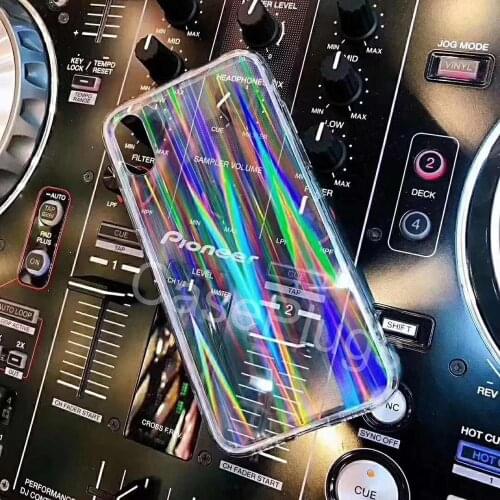 Sparkling Gradient Clear Laser Case for iPhone 12 11 Pro XS Max Xr Transparent Soft Cover for iPhone 8 7 6 Plus Holographic Case