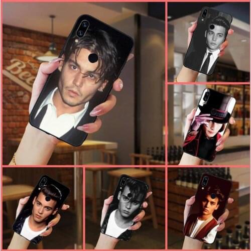 Famous actors Johnny depp Phone Case For Xiaomi Redmi note 7 8 9 t k30 max3 9 s 10 pro lite