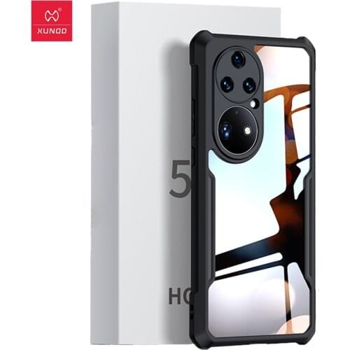 For Huawei P50 Pro Case,For Huawei P30 P40 Pro Plus Case,XUNDD Bumper Airbags Anti-Fall Shell Back Transparent Phone Cover