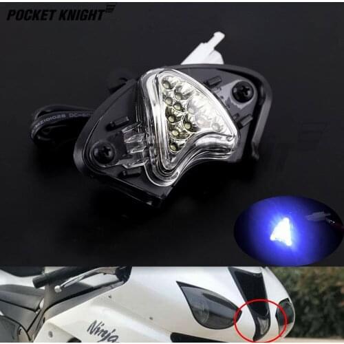 For Kawasaki ZX-6R ZX6R 2007 2008 motorcycle Headlight Headlamp Fog Lamp Front Head Light Ledfront Center Light