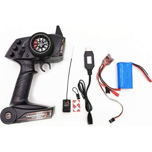 For WPL C24 B16 B14 B24 Upgrade KIT Part AX5S 2.4G 3CH AFHS Radio Remote Control Update Part WPL KIT for WPL C24 B16 B24 B14