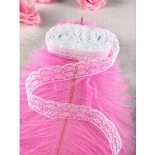 Sale high quality lace ribbon, white 10 yards, wide 22mm diy decorative accessories