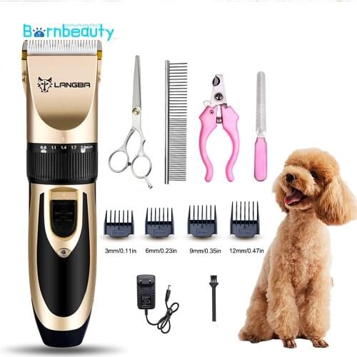 Pet Dog Cat Hair Clipper Professional 33 Teeths Cat Rabbit Sheep Animals Shear Machine 24 Teeths Dog Shaver Grooming Hairdresser