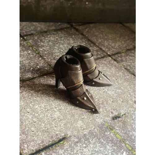 TBLeague 1/6th Silver Solid Combat Shoots PL2020-173B Knight Of Fire Silver Version For Mostly 12 inch Women Doll Accessories