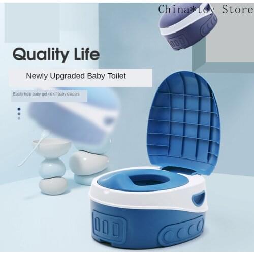 Cartoon Children Toilet Baby Small Toilet Infant Child Toilet Potty Large Urinal Urine Bucket Baby Potty Portable Toilet