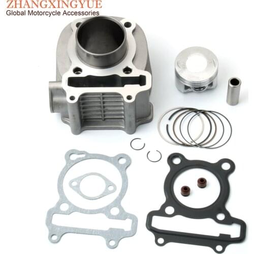 52.4mm Scooter Cylinder Kit for Peugeot 125 Citystar Django Speedfight 3 Tweet 125cc 4 Stroke