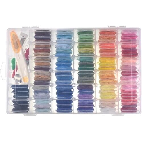 50/72/96/100 Pcs a Lot Set Sewing Kits DIY Multi-function Sewing Box Set for Hand Quilting Embroidery Thread Sewing Accessories