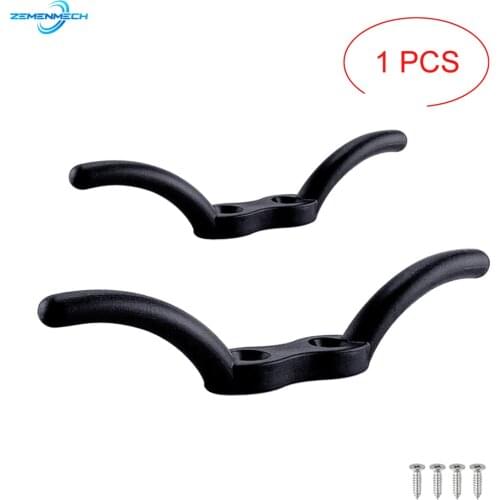 Nylon Flagpole Cleat Hook Flag Rope Cleat Sailboat Sailing Mast Halyard Rubber Boat Marine Yacht Kayak Tie Down Tarps Awnings