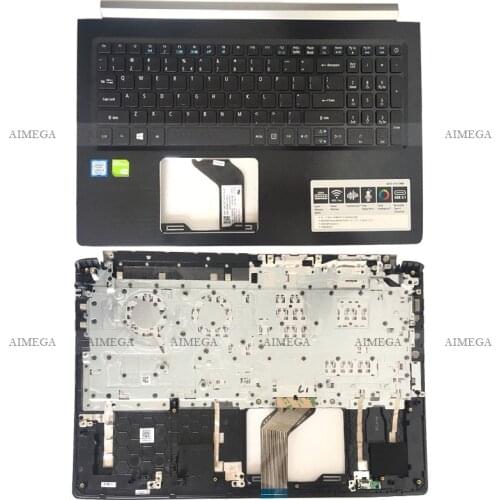 NEW Laptop Palmrest For Acer Nitro 5 AN515-42 AN515-51 AN515-52 AN515-53 Upper Case US Keyboard